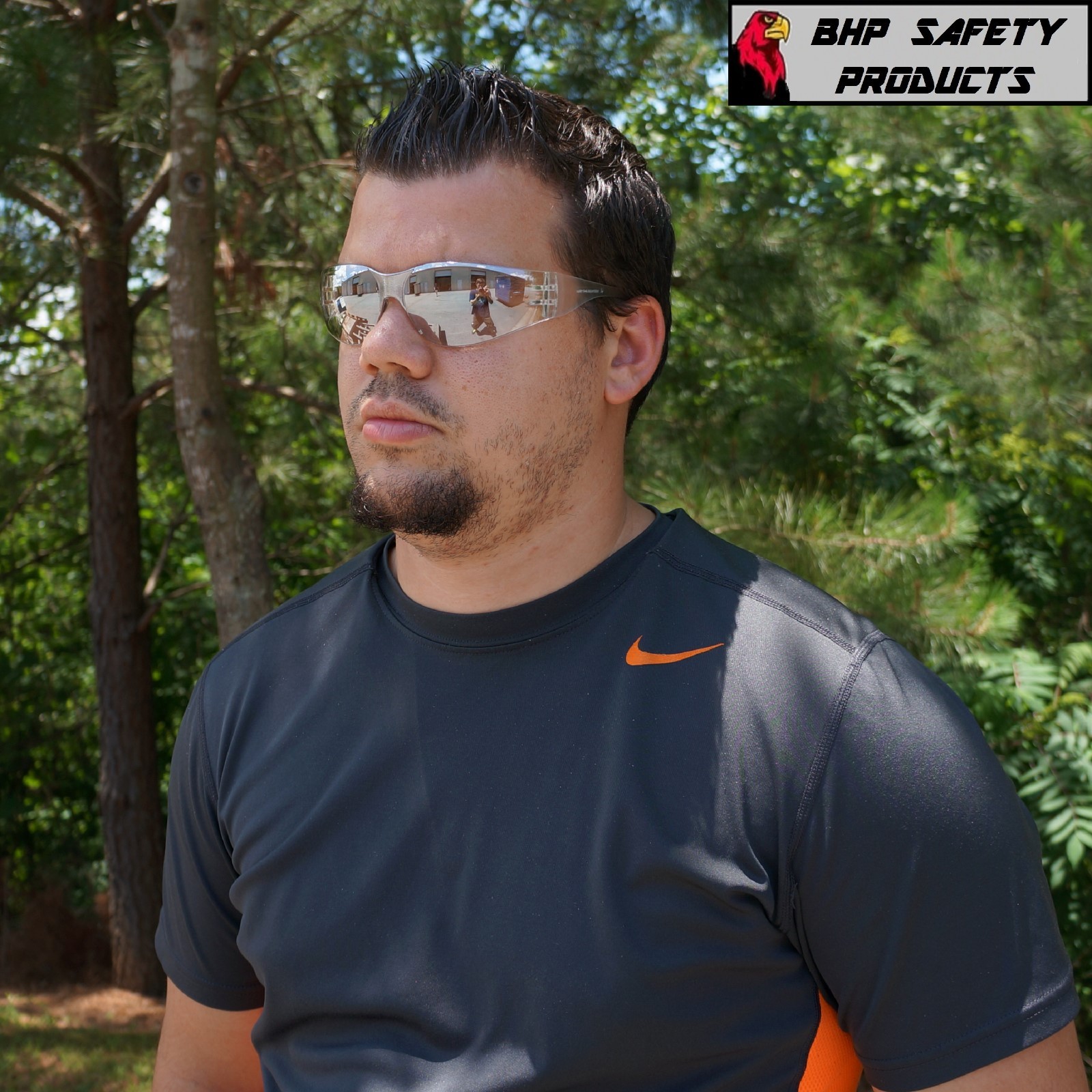 PYRAMEX INTRUDER SAFETY GLASSES INDOOR/OUTDOOR MIRROR I/O LENS S4180S (3 PAIR)