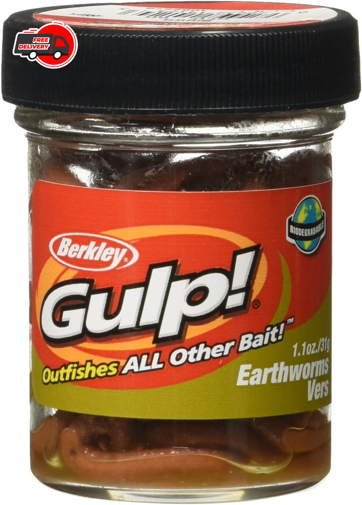Gulp! Earthworm Fishing Soft Bait