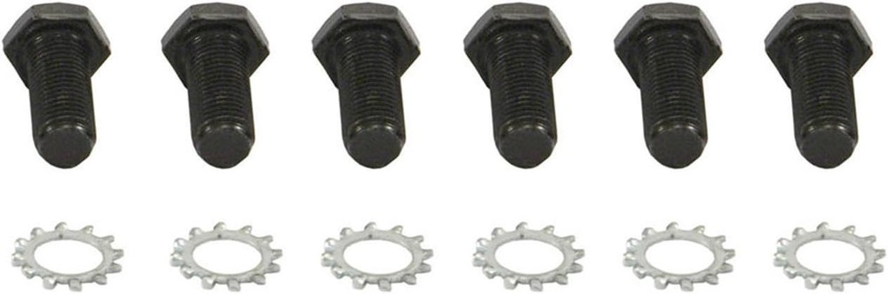 Performance 4696 Flexplate Bolt, Hex, Alloy Steel, Black Oxide