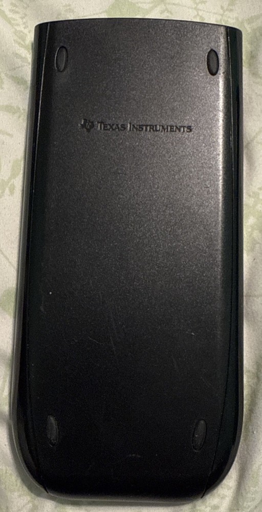 Texas Instruments TI-84 Plus Graphing Calculator Blue W/Cover Tested EUC