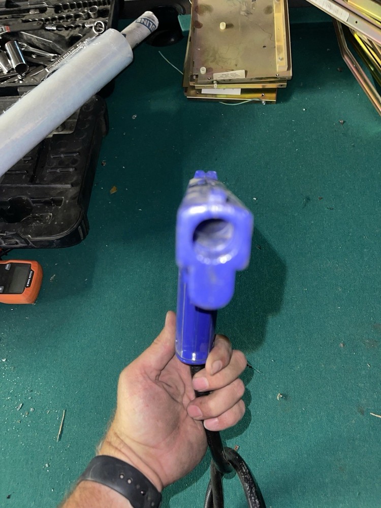 Suzo Happ Optical Arcade Game Light Gun Purple Untested