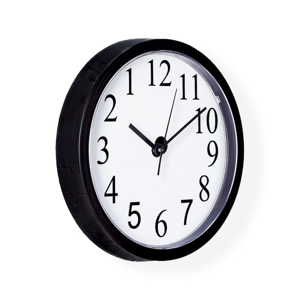 CafePress Backwards Unique Decorative 10" Wall Clock (238071017)