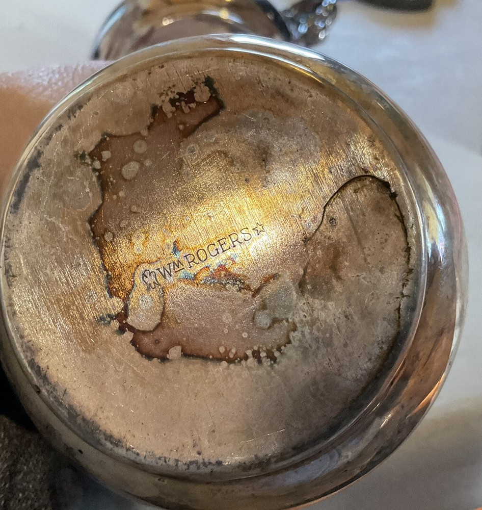 WM RODGERS Cream & Sugar Used