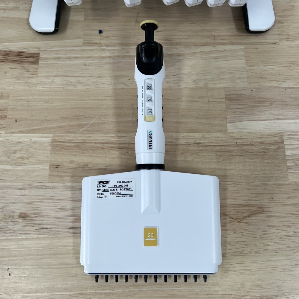 integra 12 Channel EVOLVE Manual Pipettes 3034 Calibrated