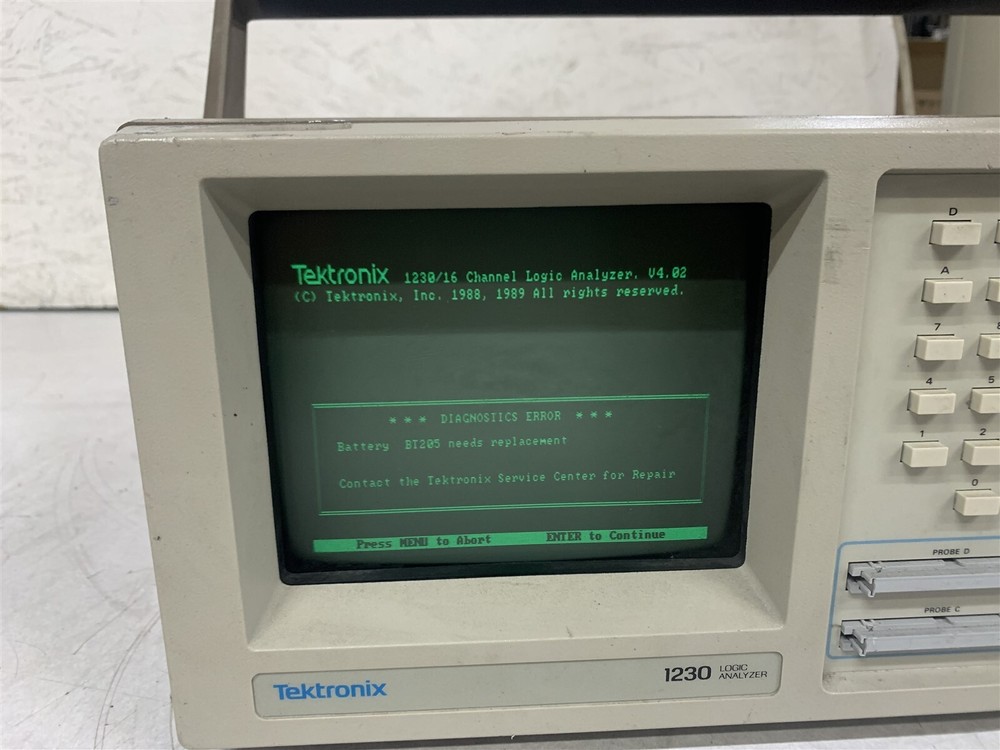 TEKTRONIX 1230 LOGIC ANALYZER