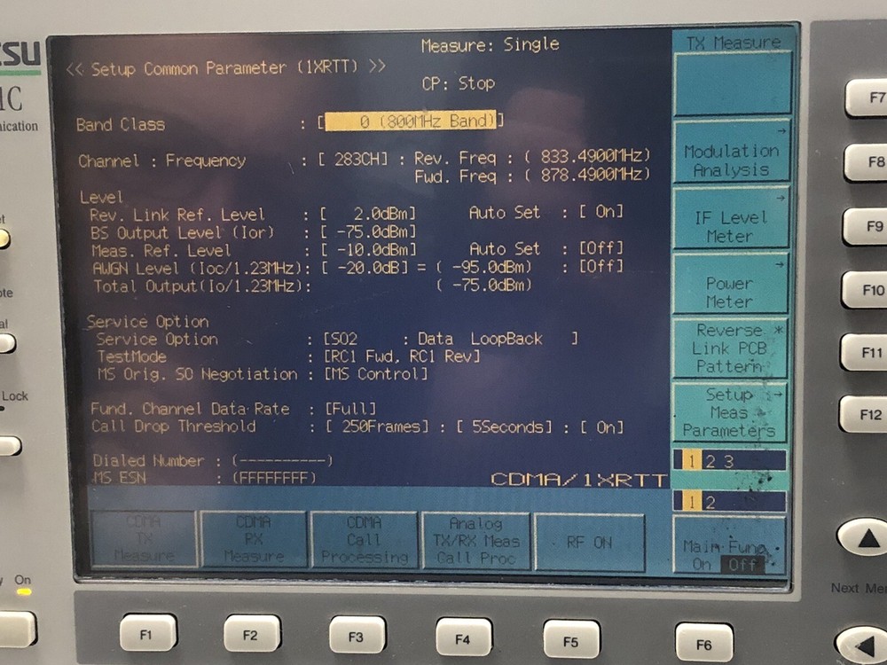 Anritsu MT8801C Radio Communication Analyzer