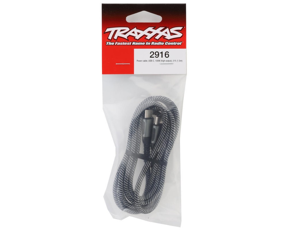 Traxxas USB-C High Output Power Cable (100W) [TRA2916]