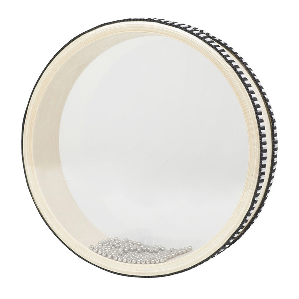 Sea Drum 6-inch Ocean Sound Drum with Wave Beads Solid Sturdy Wave