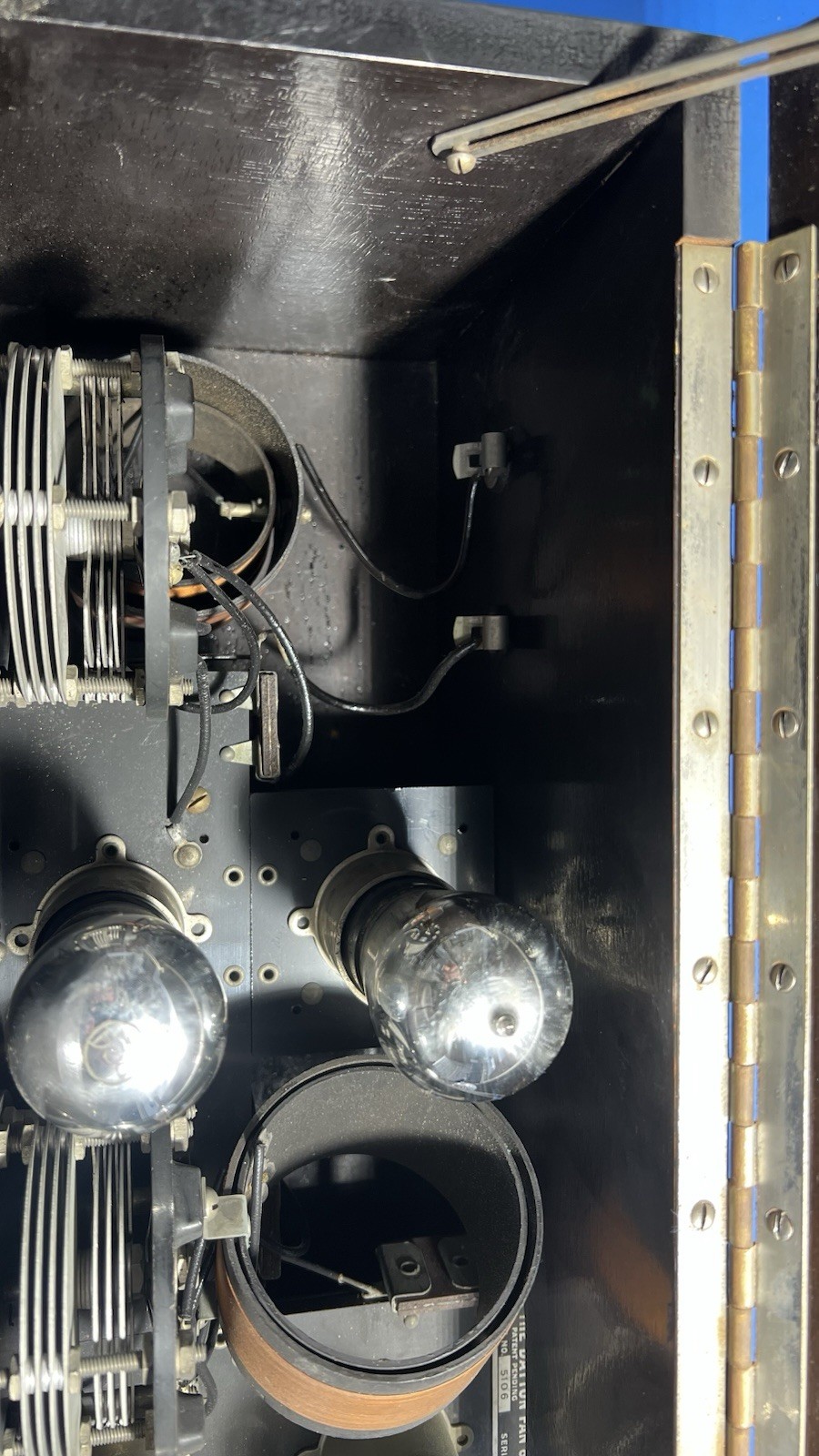 Vintage 1920s Day-Fan OEM-7 Tube Radio Receiver Untested Good Condition