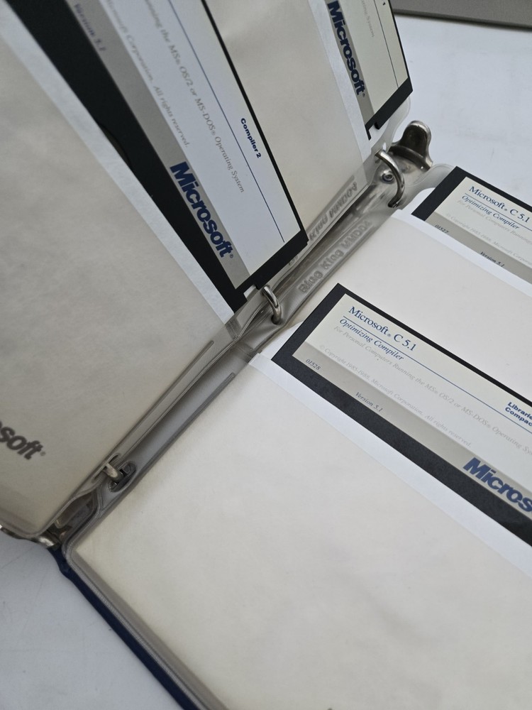 Microsoft COBOL Compiler LOT Reference Manual, User Guide & Disk Set