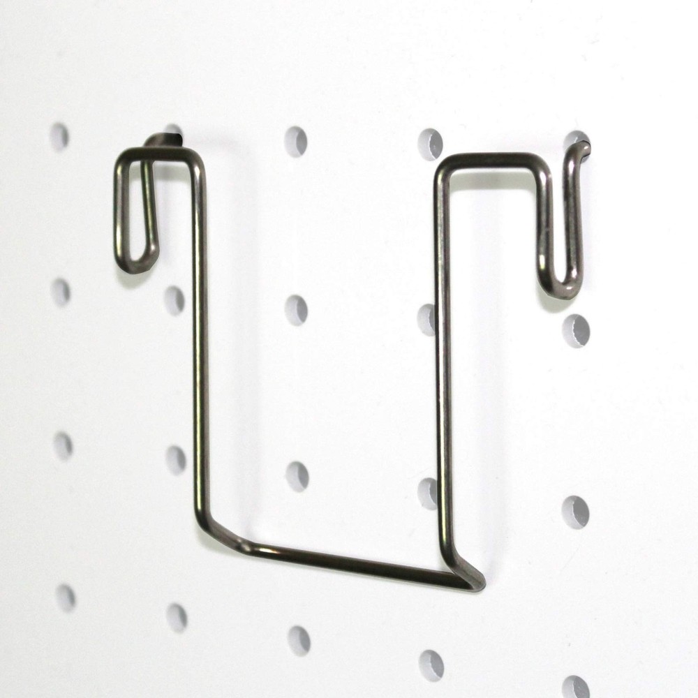 Pegboard Bin Hook – 12 Pack