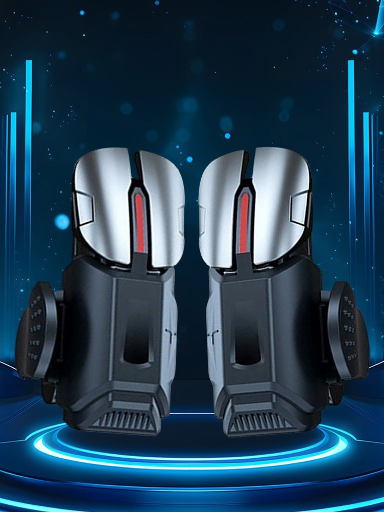 2PCSMobile Phone Game Controller Gamepad Joystick Fire Trigger Button For PUBGrp