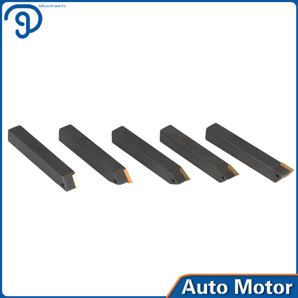 5 PACK New 3/8" Carbide Indexable Turning Tool Bit With Carbide Inserts