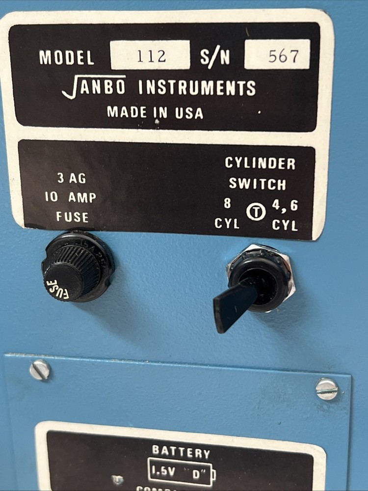 Janbo Electronic Fuel Injection Analyzer