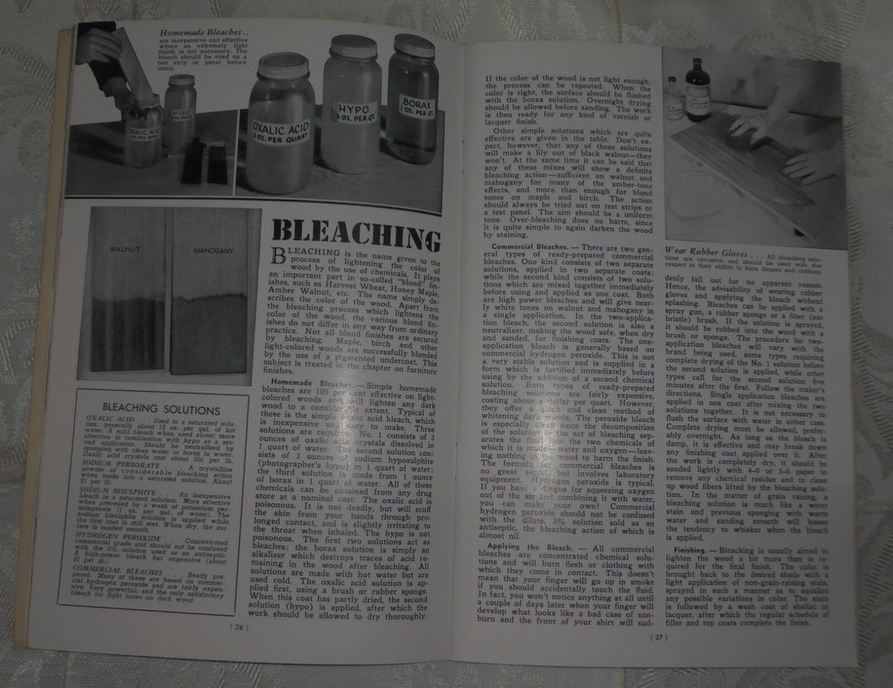 Vintage 1940 Practical Finishing Methods Book No 4543