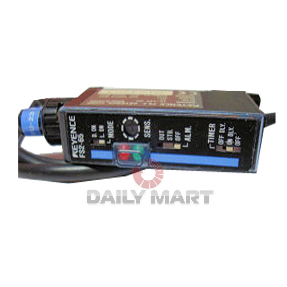 New In Box KEYENCE FS2-65 Fiber Optic Sensor