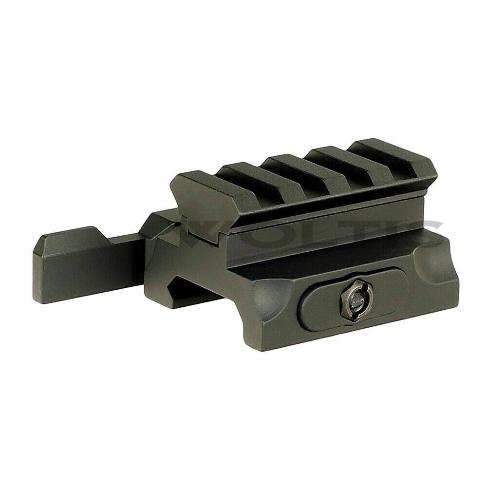 QD Riser Mount Quick Release Red Dot Sight Scope Mount 20mm Picatinny Rail Mount