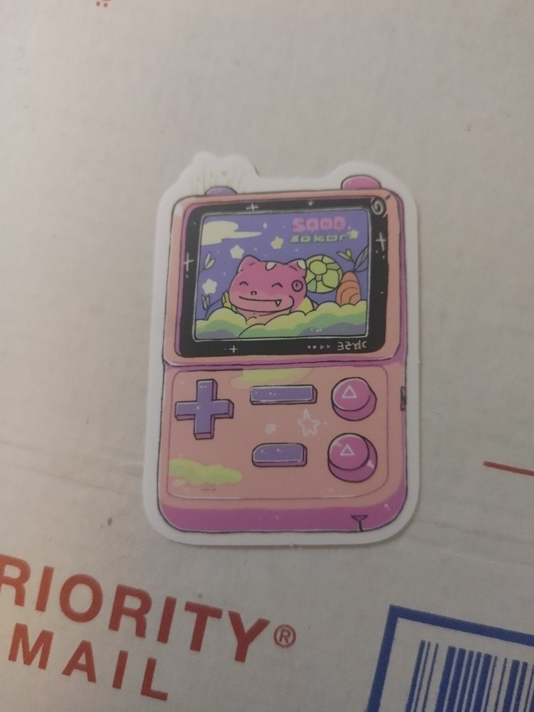 Pokemon Handheld Gaming Console Decal Sticker