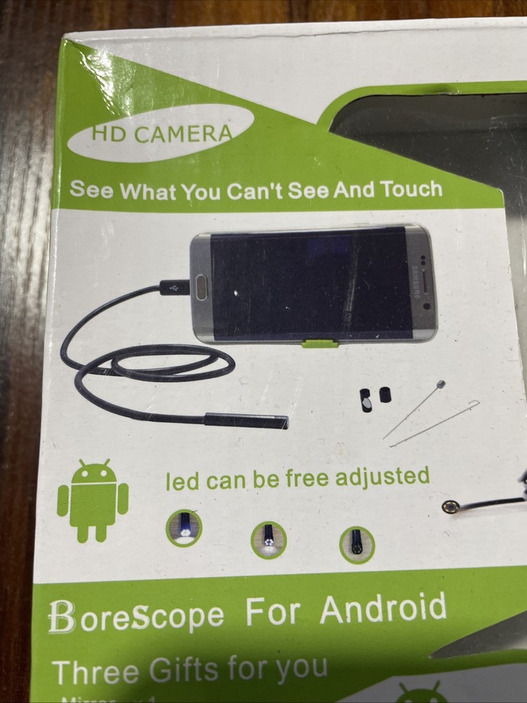 USB Endoscope Camera 6 LED Borescope Inspection Camera Android Pc Waterproof 5M