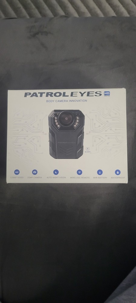 Patrol Eyes Body Camera-Unused