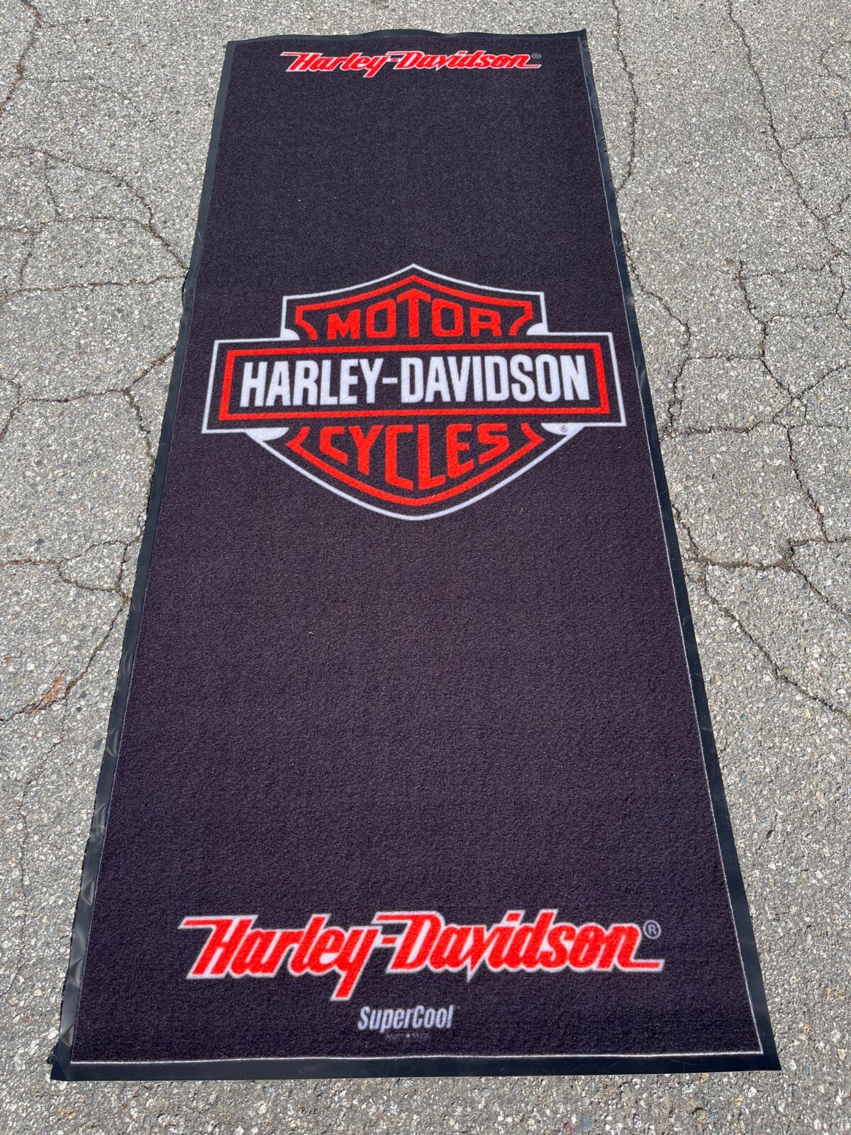 SuperCool HARLEY-DAVIDSON  Moto Mats - Rubber Type PVC