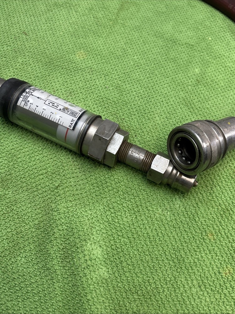 HEDLAND 3805611 FLOW METER with hose 5000 PSI