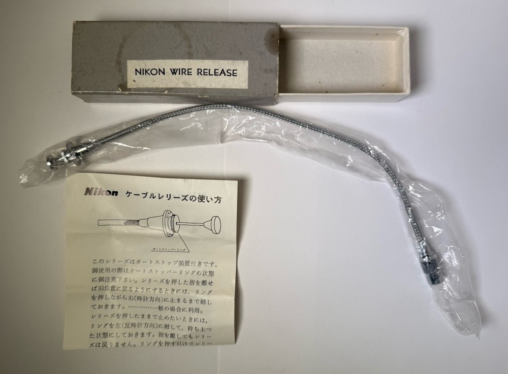 NIKON Wire Release With Box NOS