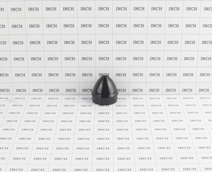 Black Chain Link Fence 1 3/8" Die Cast Aluminum Acorn Post Caps (Pack of 10)