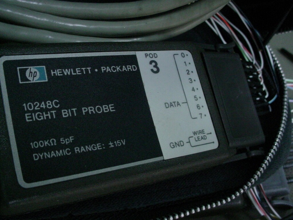 HP 1615A Logic Analyzer with Pods and manual