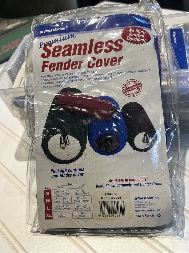 Seamless Fender Cover Medium Blue