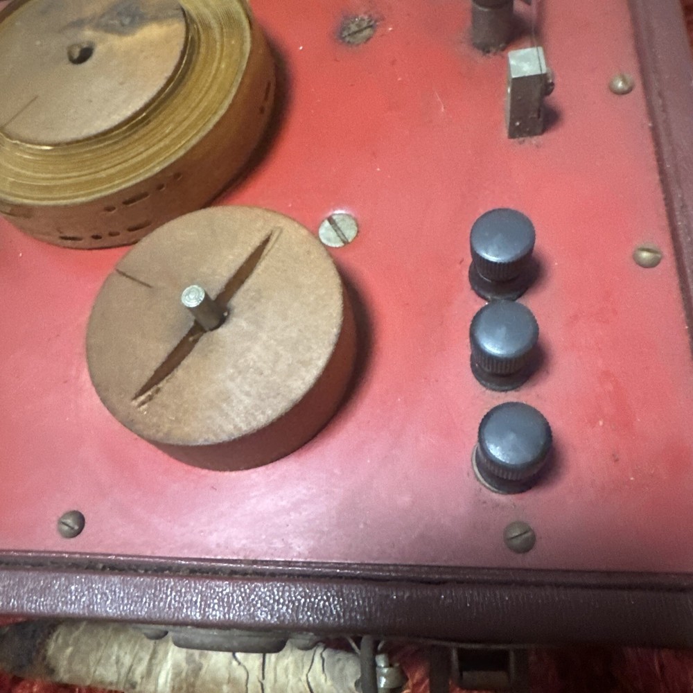 RARE 20'S NACOMETER Automatic (Morse) Code Transmitter Trainer Radio Military