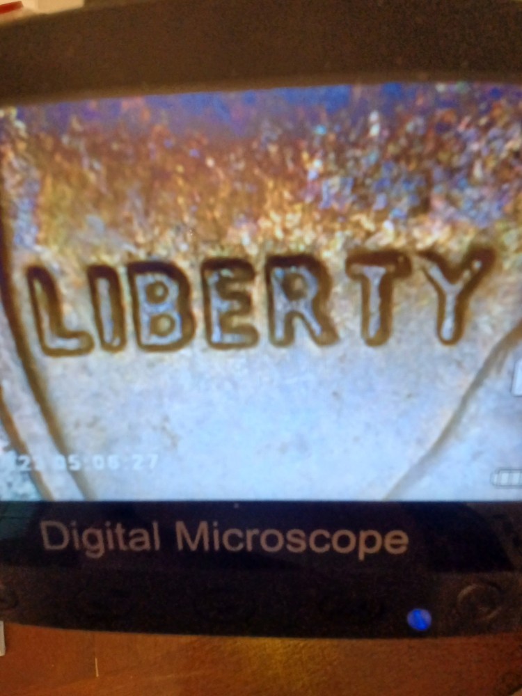 1982D PENNY ERRORS 3.1 GRAMS BIG BOLD LETTERS FRONT AND REVERSE