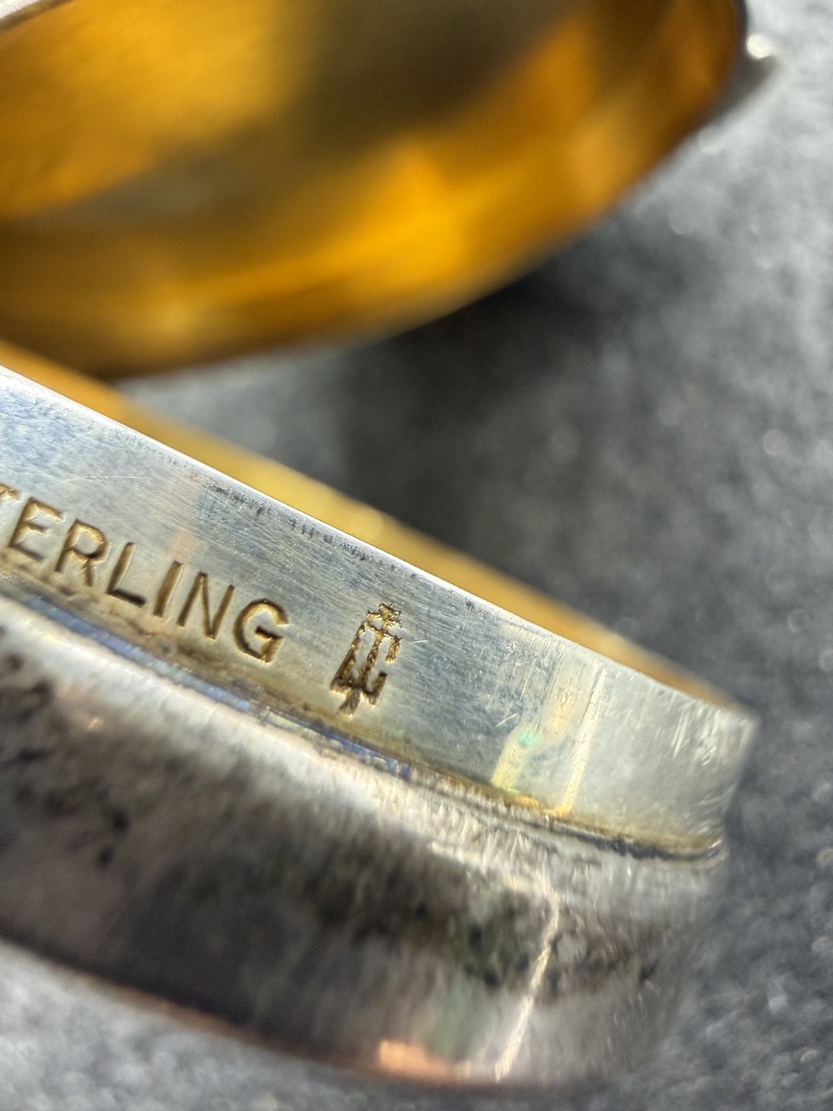 Thomae & Co Vintage Sterling Silver Pineapple Design Round Pill Box