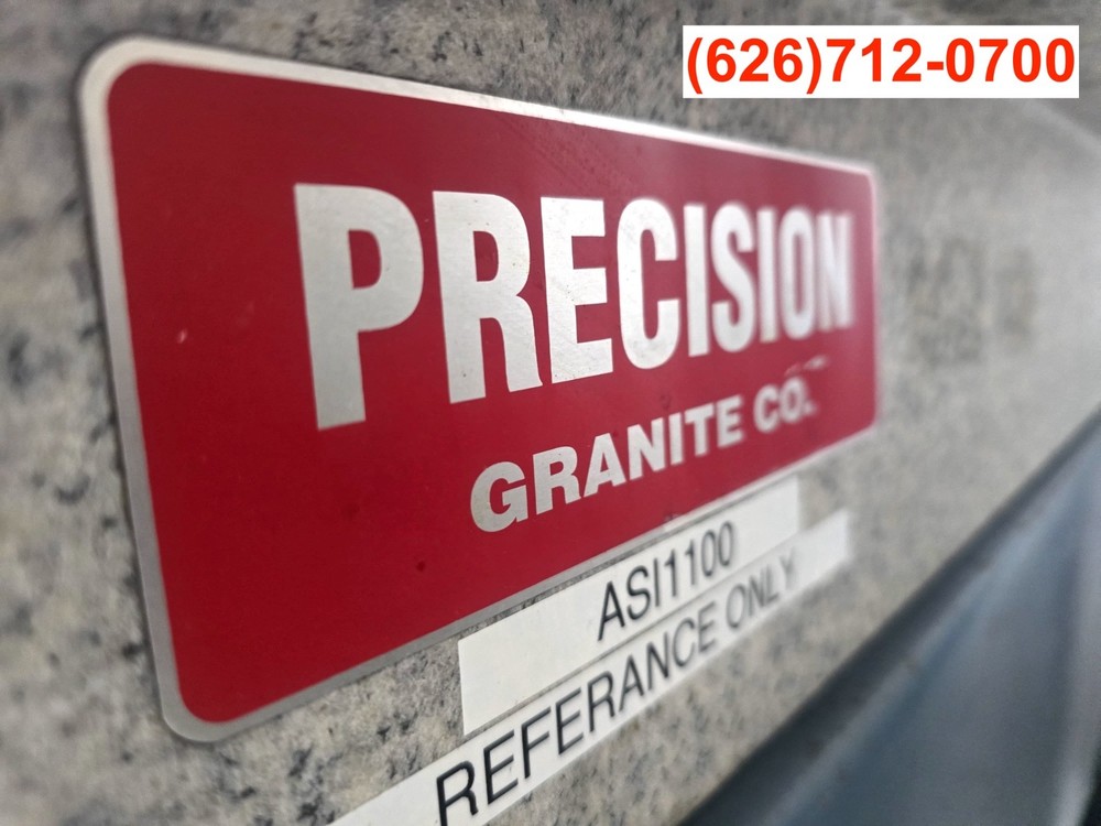 PRECISION Granite Table Surface Inspection Plate 36" x 48" x 6"