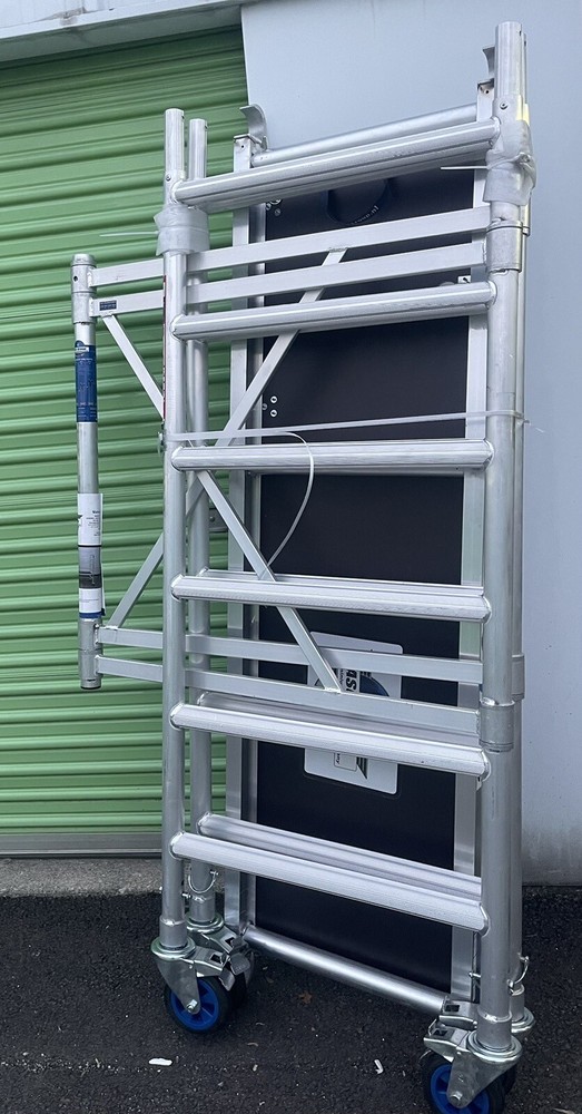 Aluminum Scaffold - Folding Tower - Stackable - 997 lbs Load