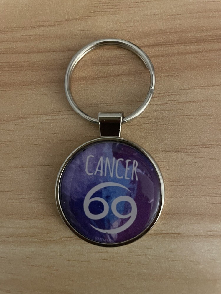 Astrology Cancer Keychain