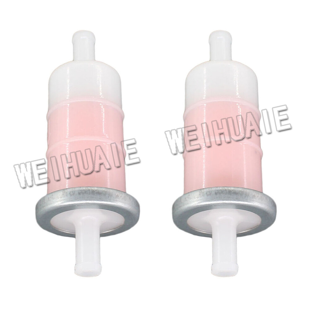 2x Fuel Filter For kawasaki Mule 3010 2510 610 Voyager kfx700 Ninja 49019-1055