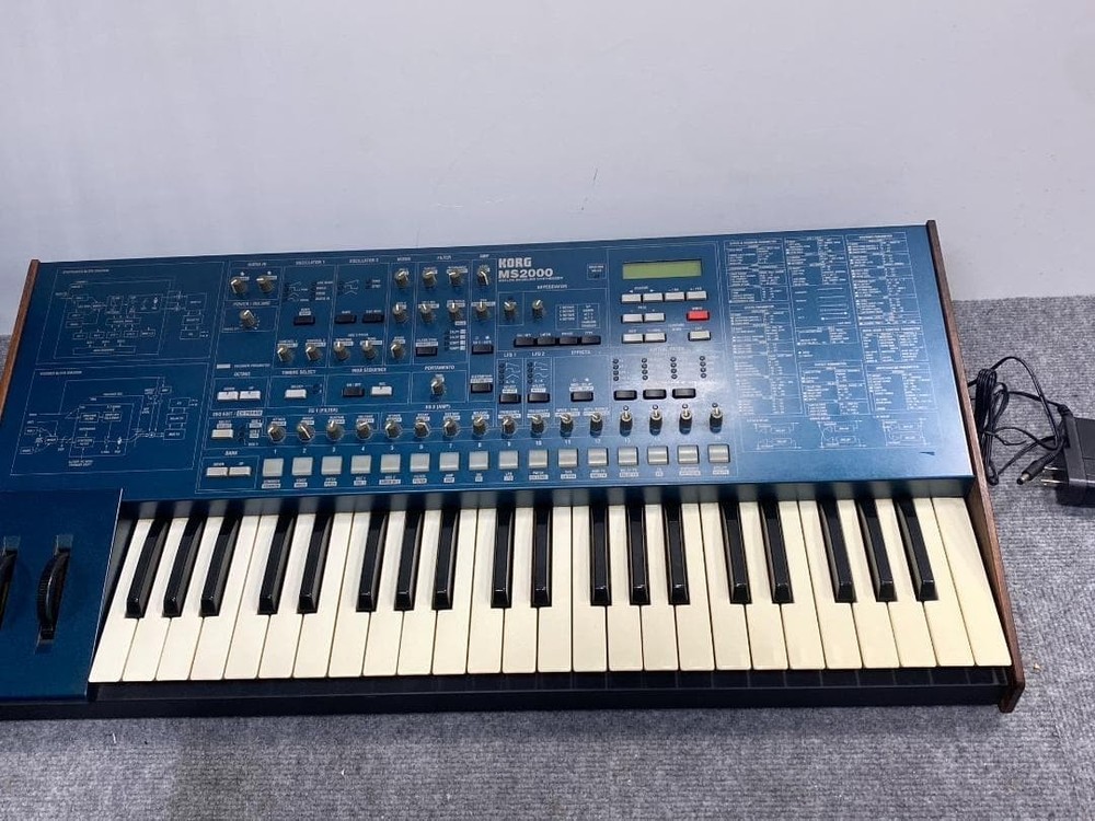 KORG MS2000 44 Key Analog Modeling Synth Keyboard Tested Working Japan