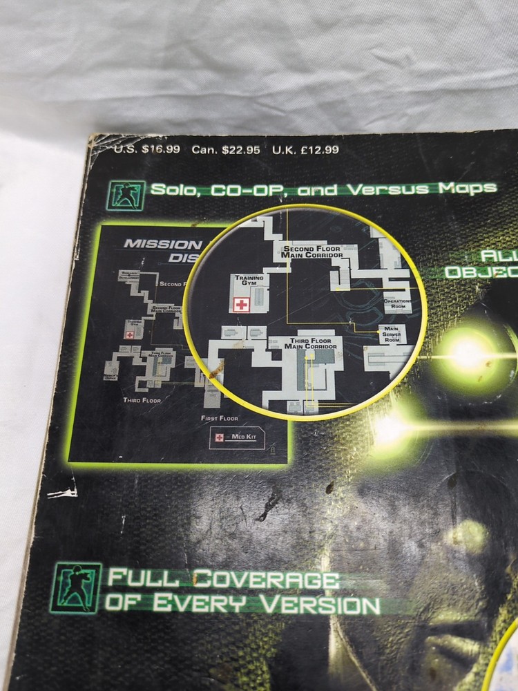 Splinter Cell Chaos Theory Tom Clancys Strategy Guide Book