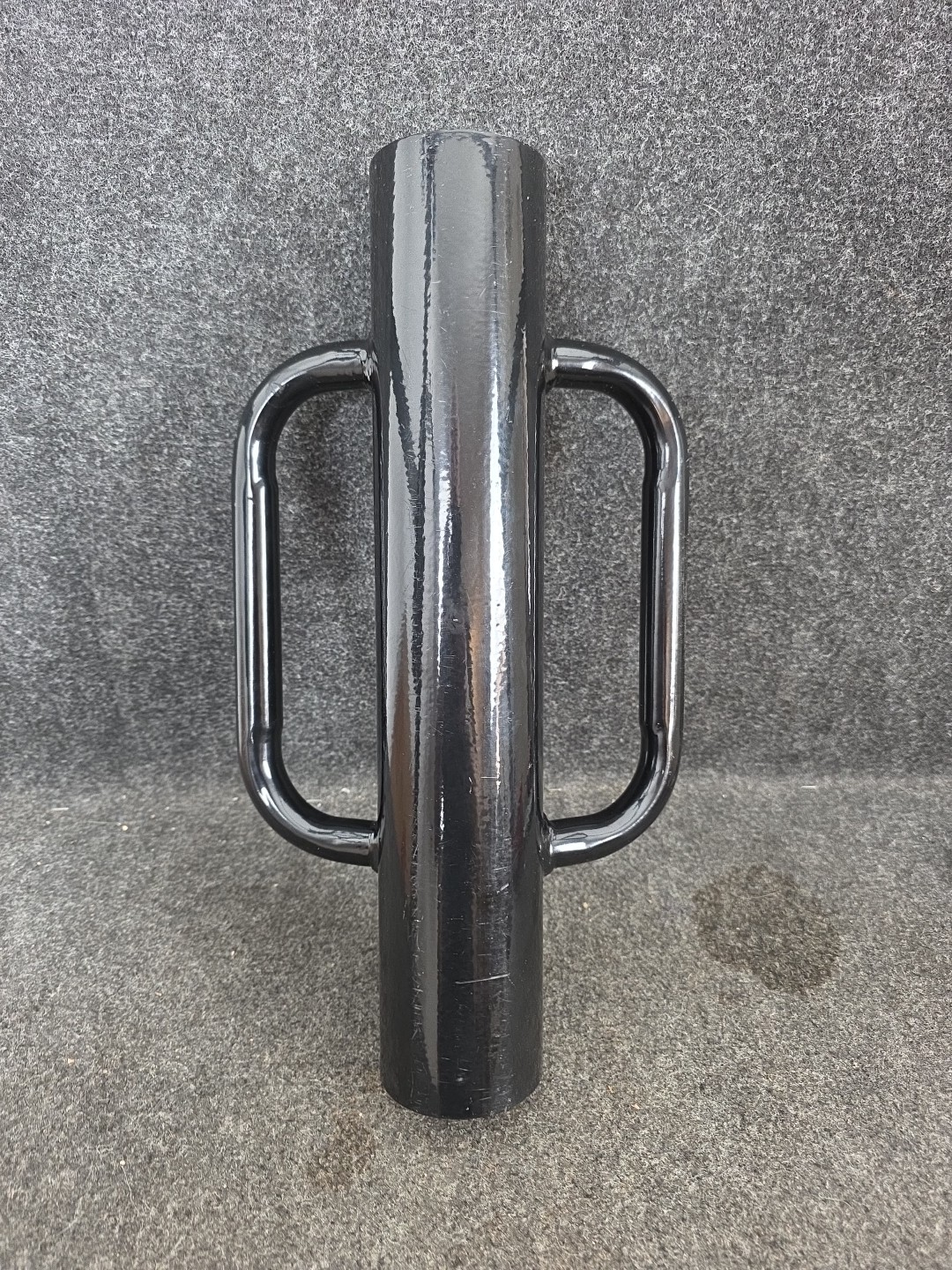 7lb Two Handle Black Fence Post Driver.