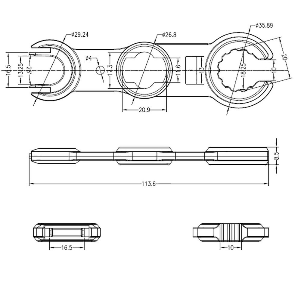 Solar Panel Connector Assembly Tool, Solar Wrenches/Spanner, Solar Disconnect...
