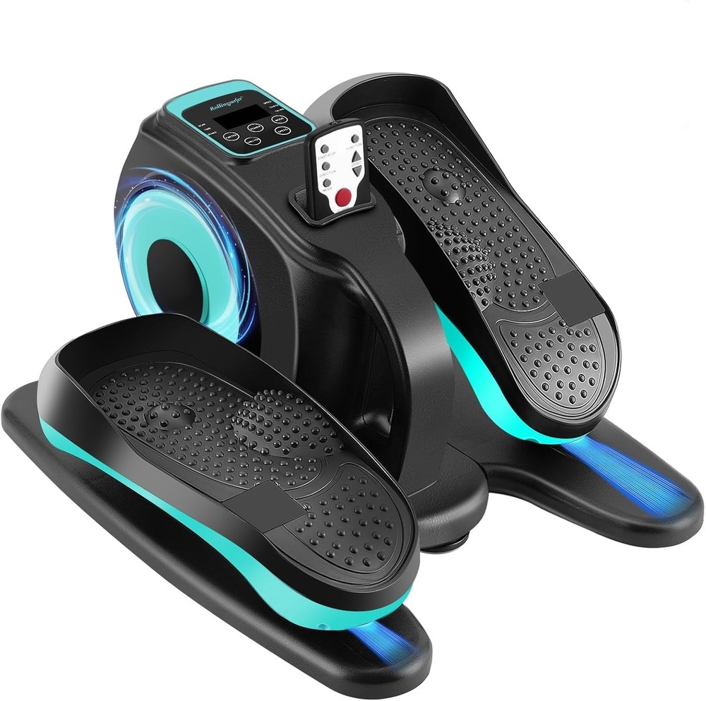 Under Desk Elliptical Machine, Electric Leg Exerciser for Seniors, Compact