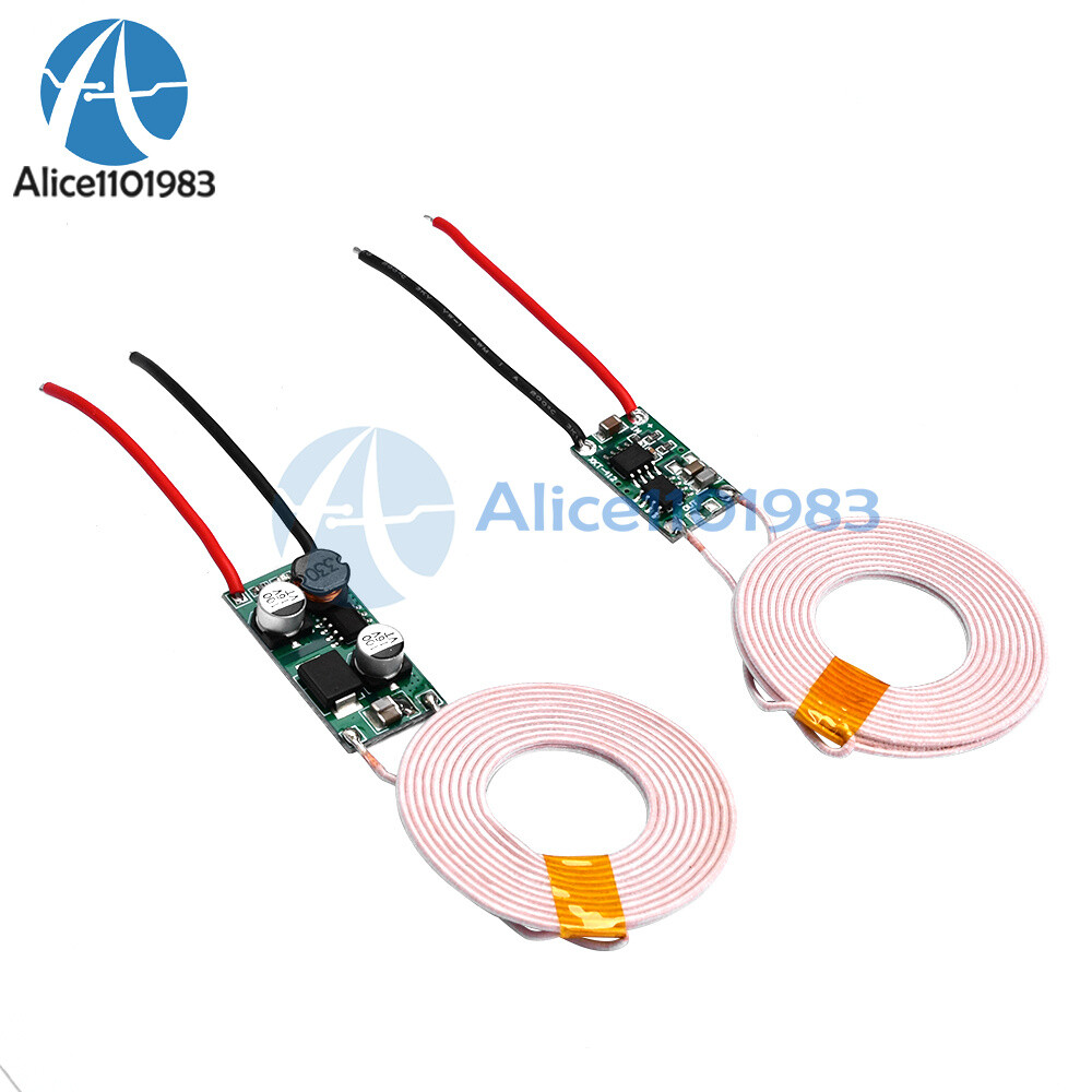 5V 1A 5V 2A Wireless Power Supply Module Transmitter Receiver Charging Inductive