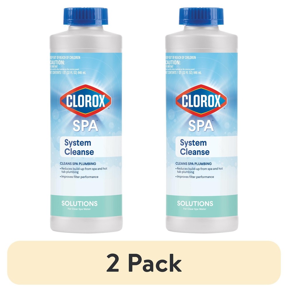 (2 Pack) Spa Liquid System Cleanse Solution, 2 Lb