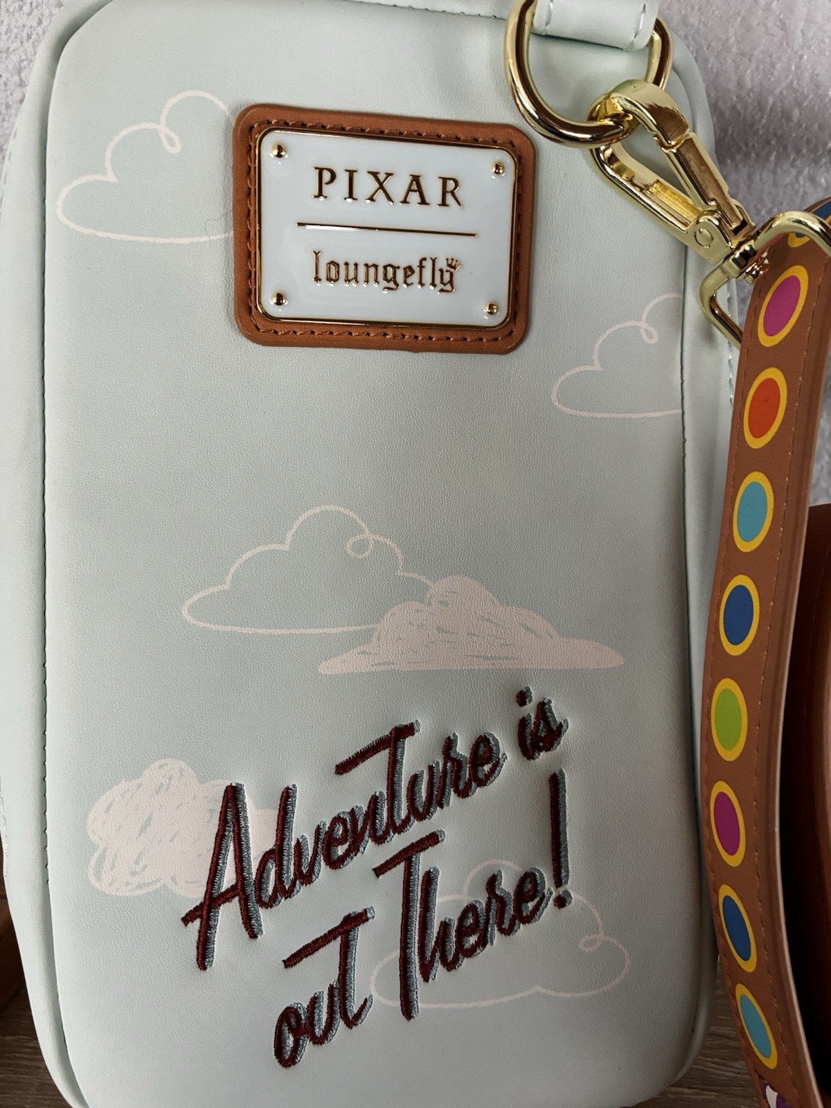 Loungefly Disney Pixar Up Russell Balloon Crossbody Bag w Coin Purse