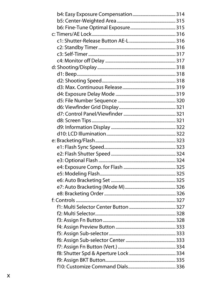 Nikon D4 — User Manual Owners Guide Reference — 482 Pages — USA Made