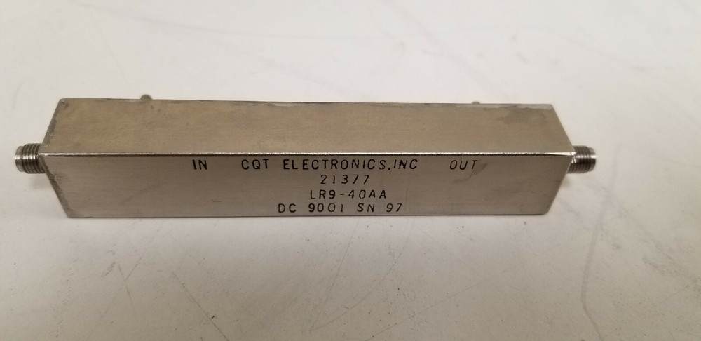 CQT Electronics LR9-40AA Band Pass Filter