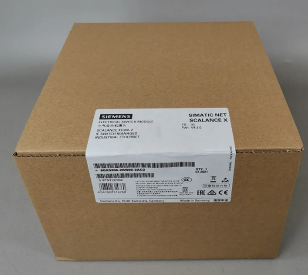 NEW Siemens 6GK5206-2BB00-2AC2 Switch Module 6GK5 206-2BB00-2AC2