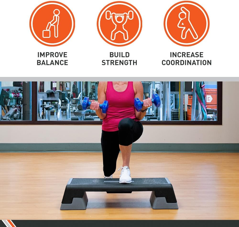 ® Aerobic Step – Step Aerobics Platform – Workout Equipment – Exercise Step Plat