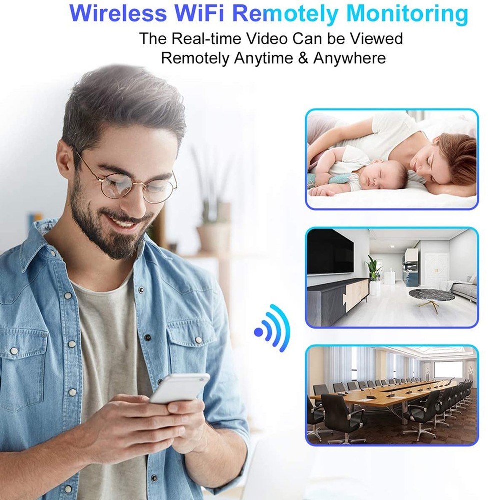 1080P HD Mini Camera Motion Detection Night Vision Camcorder Home Security Cam